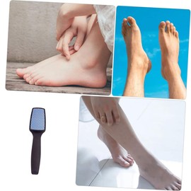 FRCOLOR Foot Care Callus Remover Tool Handheld Foot File Scrubber Dry Wet Pedicure Sole Exfoliator Compact for Home Use
