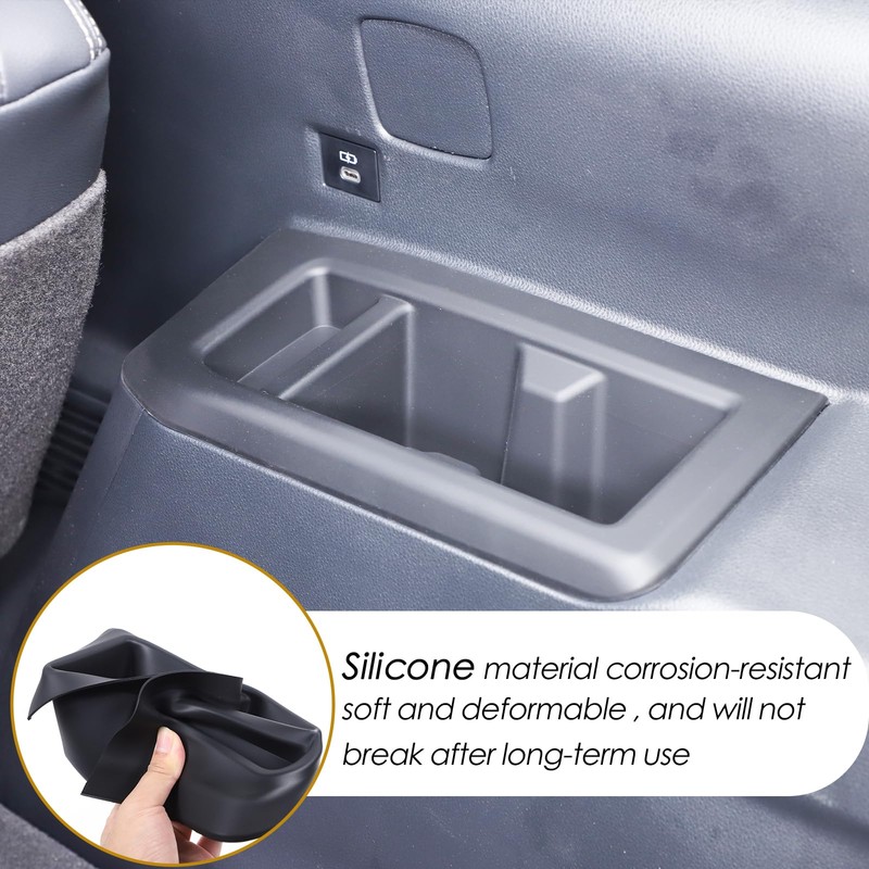 Car Third Row Cup Holder Compatible with Toyota Land Cruiser
