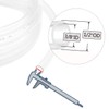 3/8’’ ID × 1/2’’ OD - 10 ft Clear Plastic
