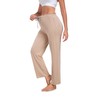 COLORFULLEAF Women's Bamboo Rayon Pajamas Pants Wide Leg Yoga Pants