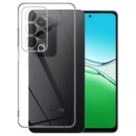 MEZON Ultra Slim Case for Oppo A5 5G – Premium Crystal Clear Back Case – Shock Absorption, Wireless Charging Compatible (Oppo A5 5G, Gel Clear)