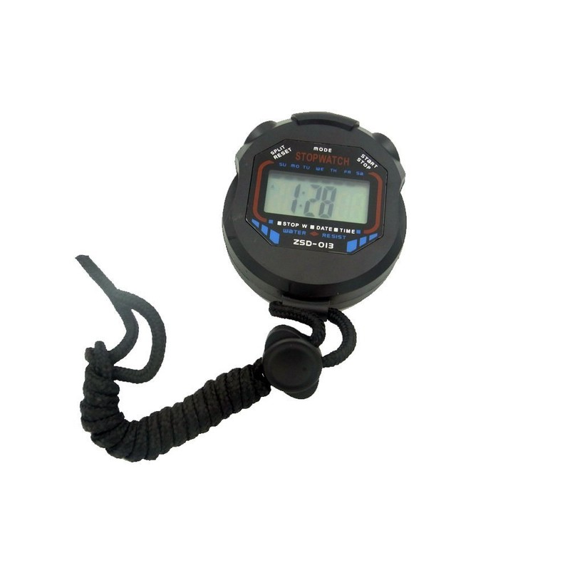 SIENOC Digital Professional Handheld LCD Chronograph Sports Stopwatch Timer Stop