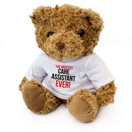 THE GREATEST CARE ASSISTANT EVER - Teddy Bear - Cute Soft Cuddly - Gift Present Award