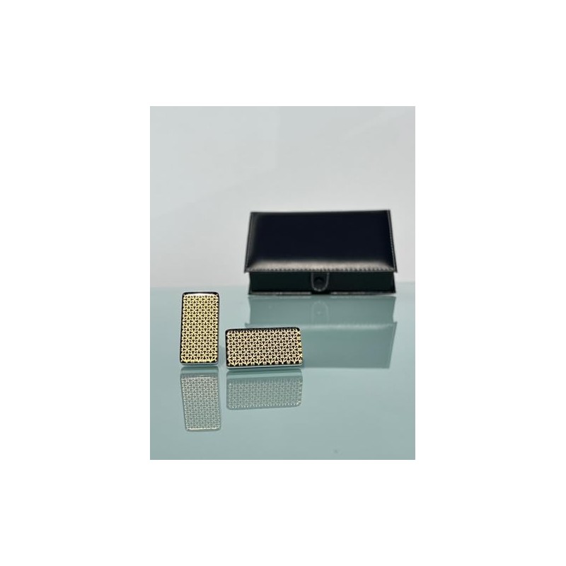 Domino Profesional Rombos Dorado