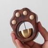 Maneki Neko Copper Bell, Entrance Wind Chime, Strap, Cat Claw