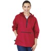 Charles River Apparel womens Pack-n-go & Water-resistant Pullover (Reg/Ext Sizes)