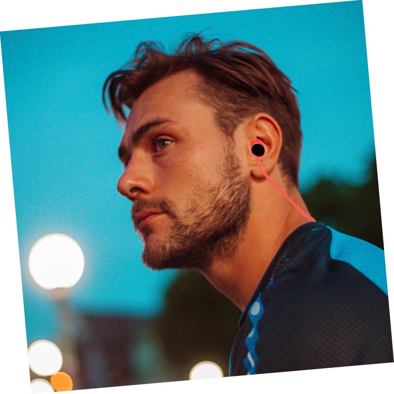 Tofficu 2Pcs Lost Lanyard for Sports Earbud Neck Strap Earbuds
