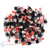 50 pcs Mini Push Button SPST Momentary N/O Switch Red