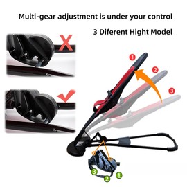 Pet Rocking Chair for Dogs & Cats, Pet Dog Cat Rocker Bed Chair, Indoor Lounge, Adjustable and Portable Foldable, maximun Weight 36lb, Perfect for small dogs Shiba Inus, Teddies etc and cat.