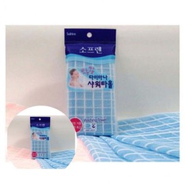 Body Shower Towel (Random Color) Bath Accessory Individually Wrapped Towel 2ea