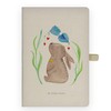 Mr. & Mrs. Panda DIN A4 Cotton Notebook Rabbit Flower