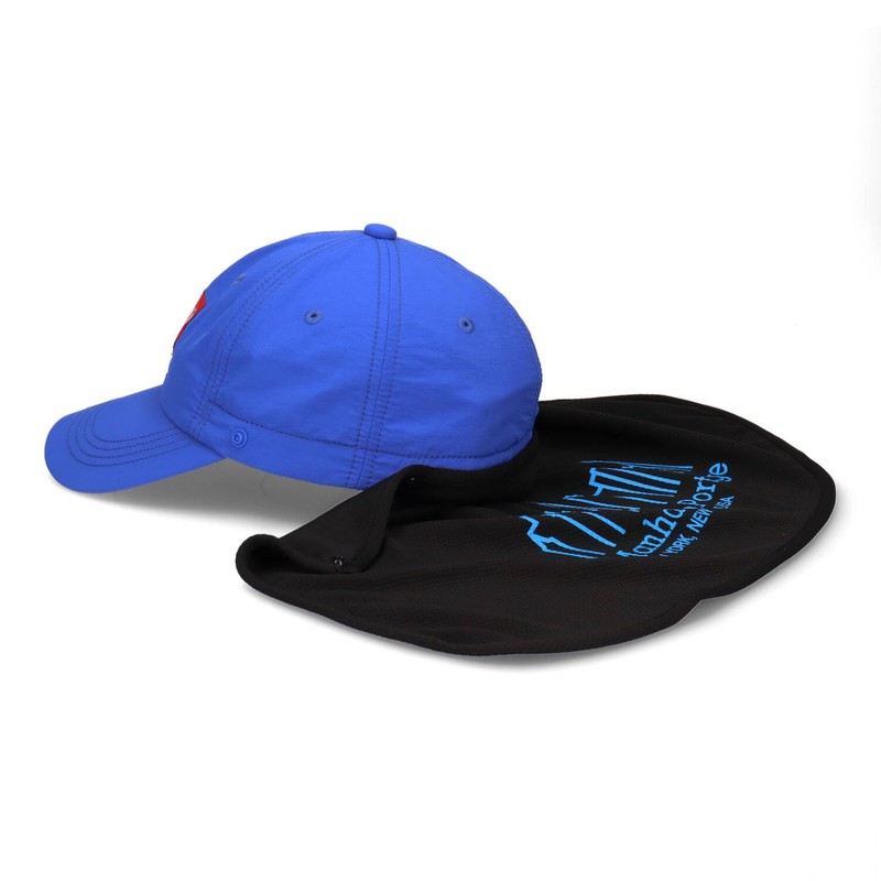 Manhattan Portage Kid's Sunshade Cap with Sauce, blue