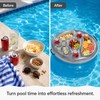 Inflatable Pool Floating Tray for Drinks & Snacks – PVC