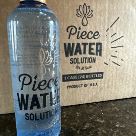 Piece Water Solution - 100% All Natural & Safe- 12 FL OZ (355ML)