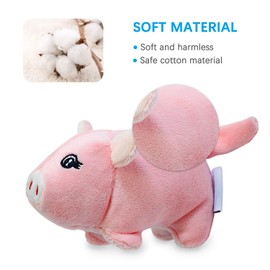 Squeaky Plush Dog Toy Pack for Puppy, Small Stuffed Puppy Chew Toys 6 Dog Toys Bulk with Squeakers, Cute Soft Pet Toy for Small Medium Size Dogs