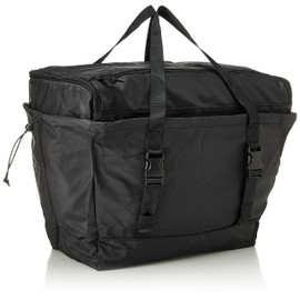 Ace 37321 Eco Bag, Perfect for Shopping on Bicycles, Large Capacity, with Belt to Secure to the Cage, Bike Bag, Black, Black