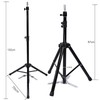Wig Stand,Mannequin Head Stand,Wig Head Stand,Wig Head,Iron Mannequin Tripod Clamp