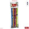 ELKOS BLUE Ballpoint Pens, 0.7mm Fine Point, Pack of 5,