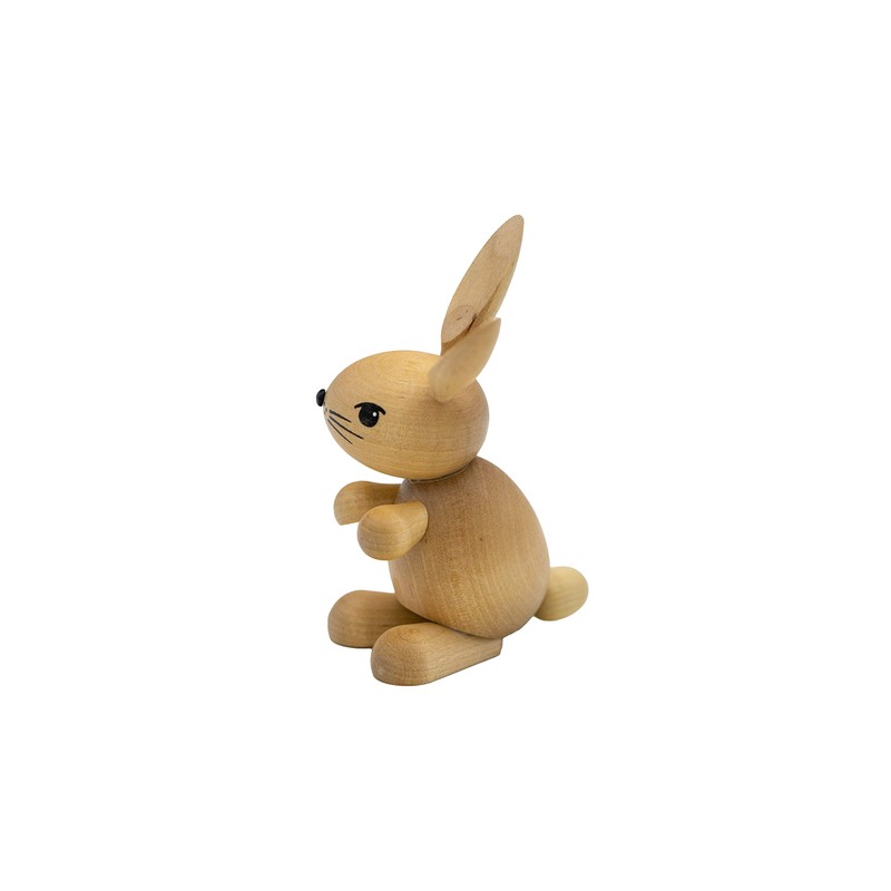 Kuhnert Woodturning Easter Decoration / Easter Bunny Hoppel - Standing