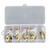 5pcs Metal VIB Fishing Lure Professional Rotating Sequins Lure Bait