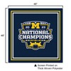 Michigan Team University Wolverines 2023 CFP College Football Champions Logo