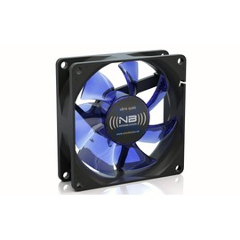 Noiseblocker BlackSilentFan X1 PC Gehäuselüfter Refoidisseure und Radiator PC Gehäuselüfter 8cm Lüfter 1300rpm - 10DB 26M³/h