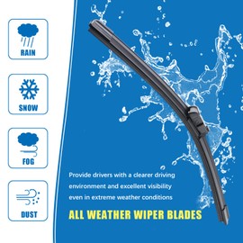 CJPPPZIW® Winshield Wipers-26 Inch+16 Inch+12 Inch Replacement for 2015-2017 Lexus NX200t Wiper Blades for My Car,Quality Front and Rear Wiper Blades with CF10285 CP285 Cabin Air Filter(3 PACK)