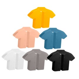 jojofuny 6pcs Wall Mount Phone Holder Remote Control Organizer Bedside Cell Phone Stand for Bedroom Kitchen Bathroom Office Easy Installation Space Saving Design