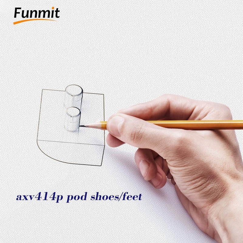 Funmit AXV414P Pod Shoes Replacement for Hayward Navigator Pool Vac