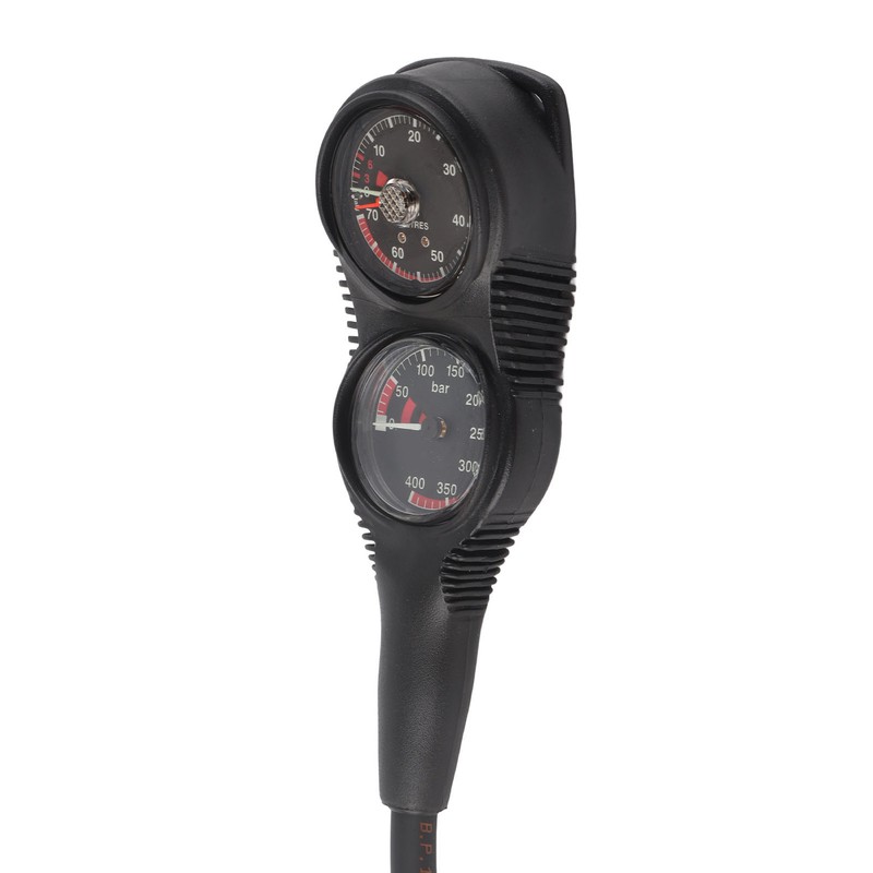 Professional Scuba Diving 2 Gauges Pressure Gauge Dive Digital Depth