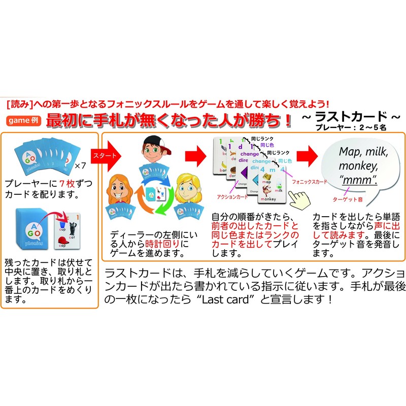 AGO Phonics 2nd Edition Green Level 2 Card Game