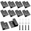 Luomorgo 10 Pcs Tile Display Wall Hanger, Stainless Steel Wall