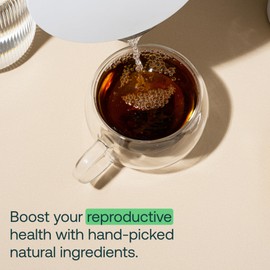 Mira Fertility Tea, Caffeine-Free, 100% Organic, Goji Berry and Ginger Root Helps Regulate Cycles, Support Conception, and Promote Hormone Balance, Peppermint, 20 Tea Bags Per Box