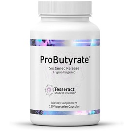TESSERACT ProButyrate suplemento con liberación sostenida - 120 cápsulas vegetarianas