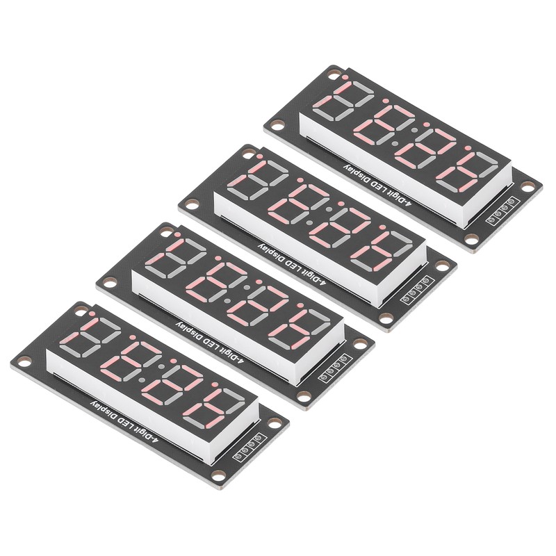 4 Set 4 Digit Digital Tube LED Display Board 7