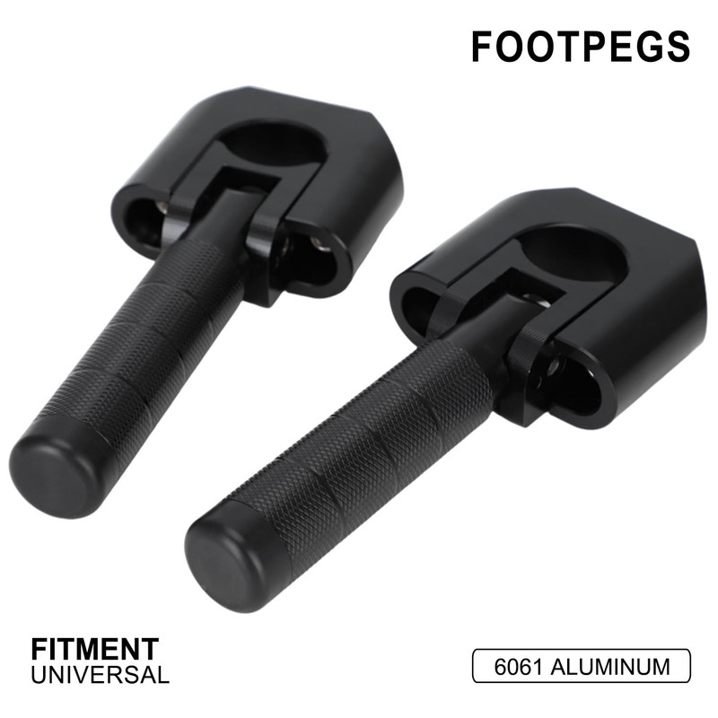 Motorcycle Foot Pegs, CNC Aluminium Foot Pegs for Most Motorcycles,