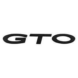 Pontiac GTO Kidney Grille Emblem BLACK