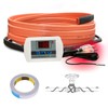 Cupohus Heat Tape for Water Pipes with Digital Display Thermostat