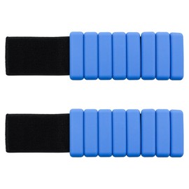Tiardey 1Pair Wearable Weight Cuffs, Fashion Ankle Weights Set for Yoga, Dance, Running, Jogging (Blue)