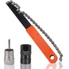 ZAWTR Bike Cassette Removal Tool, 1 Pcs Chain Whip and