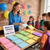 Koogel Index Cards 3x5, 272 Count, Colored Ruled Flash Cards