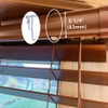 Cutelec 6pcs 3-1/4" Valance Clips Clear Plastic Hidden Retainer Holder
