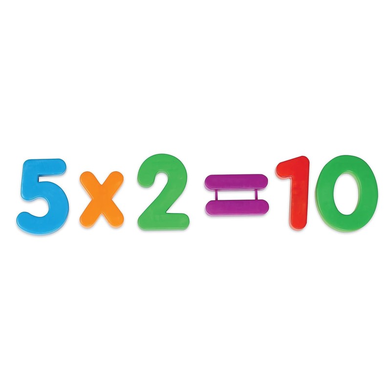 Learning Resources Jumbo Magnetic Numbers, Whiteboard Classroom Accessories, Number Recognition,