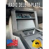 FueledBy3D 1982-1992 Camaro IROC Z28 RS Radio Delete Plate (OEM