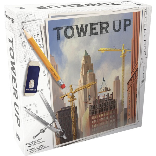 Monolith Board Games: Tower Up - City Building Board Game,