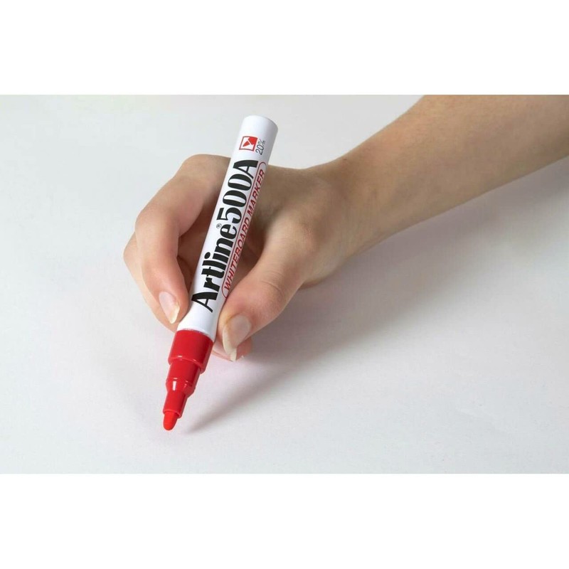 Artline Ek500 High Performance Whiteboard Marker - Red