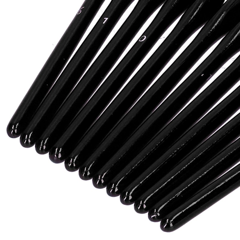 12Pcs Paint Brush Set for Face MakeUp Nail Scale Model