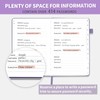 Password Book with Alphabetical Tabs, Hardcover Small Password Keeper, Password