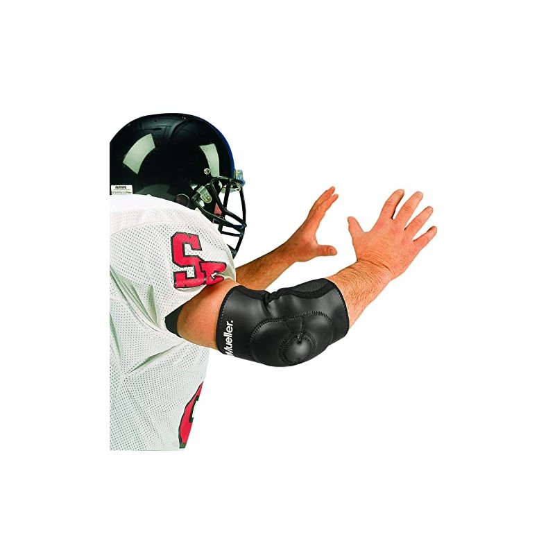 Mueller Padded Elbow Sleeve, Small - Medium, Arm Protection Sleeve