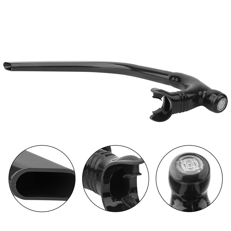 Silicone Swimming Front Breathing Tube Training Professional Adults Snorkel Diving